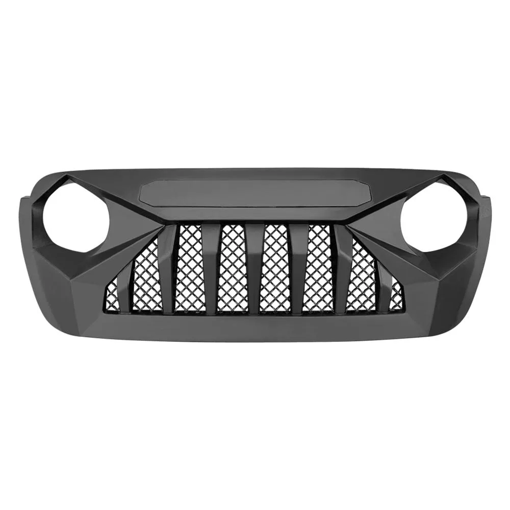 AMJPCA00109 – AMERICAN MOD Grille, With Light Cutouts Matte Black ABS Plastic